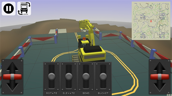 小小起重机2泥地施工图4