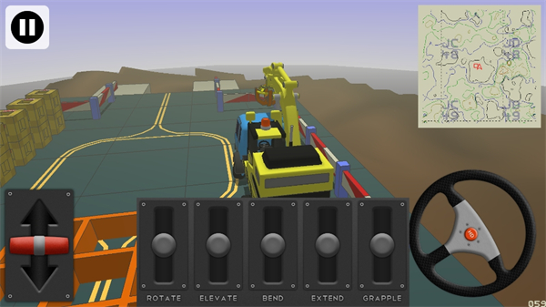 小小起重机2泥地施工图6