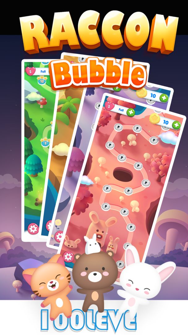 浣熊泡泡龙(Raccoon Bubble)