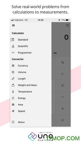 uno calculator(win10计算器移植版)图3