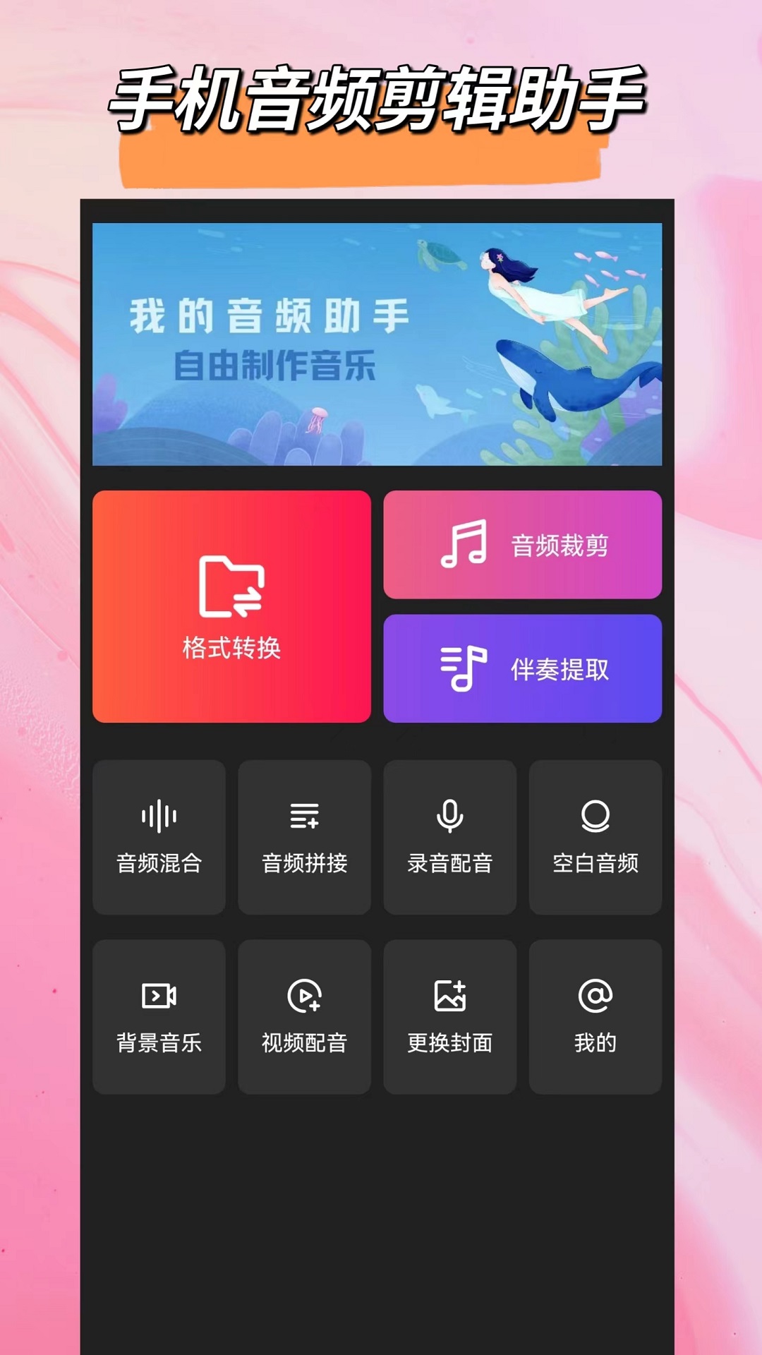 音频格式转换图1