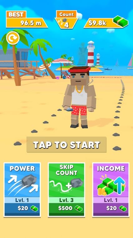 石头跳跃3D(Stone Skipping 3D)图2