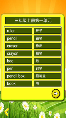 小学生英语单词表图1
