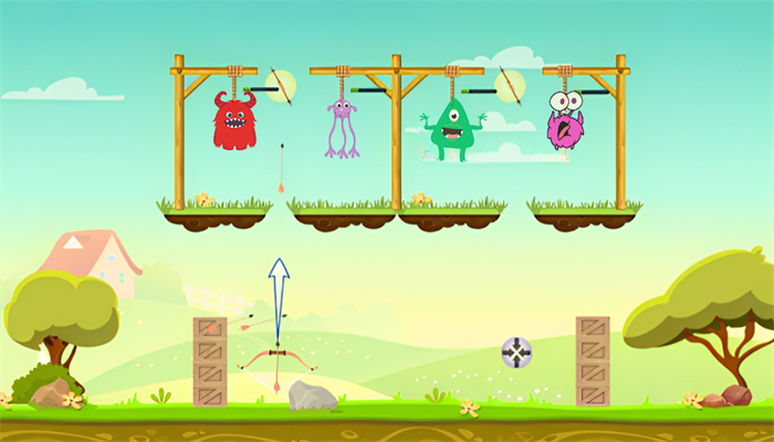 射箭目标怪物救援(Save Monster Archery Hero)图1