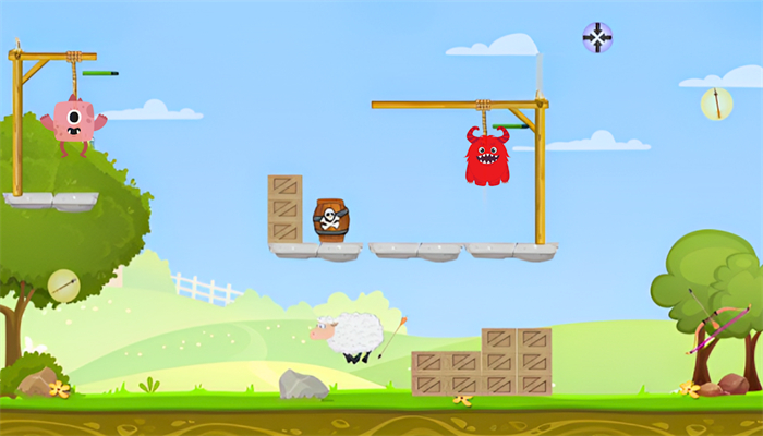 射箭目标怪物救援(Save Monster Archery Hero)图2