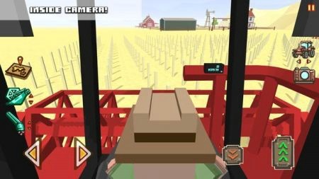 巨大的农场赛车中文版(Blocky Farm Racing)图3