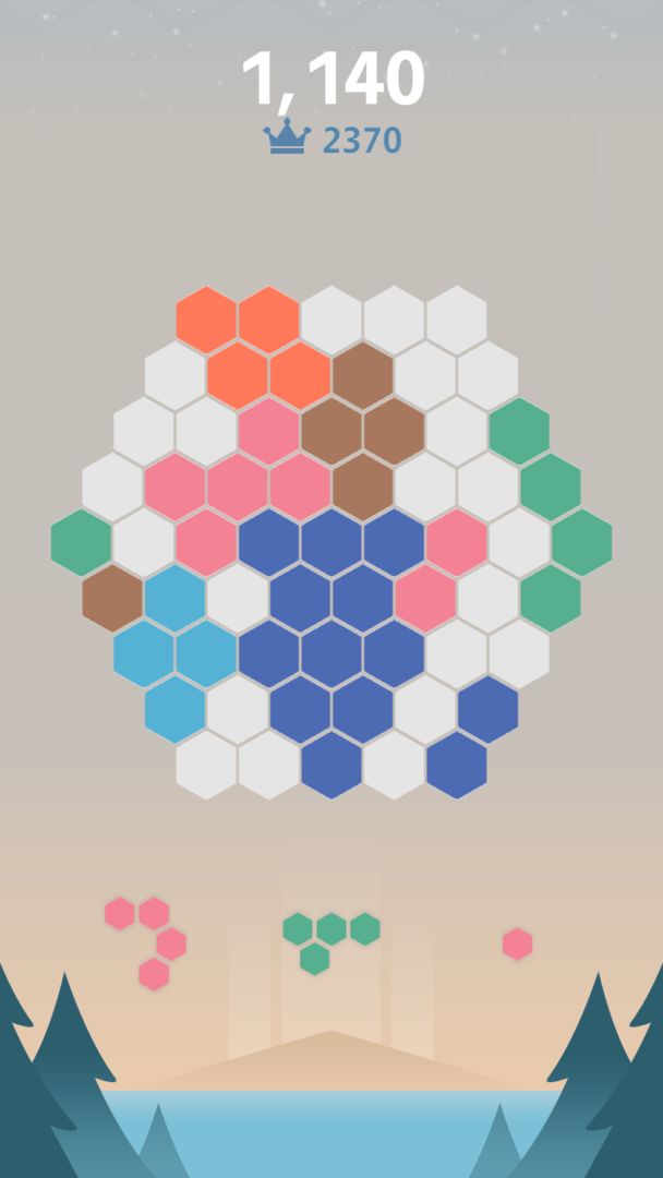 方块:六边形拼图图3