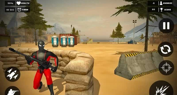 Spider vs Gangster Sniper Shooter(蜘蛛侠反恐射击手游)图1