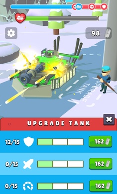 Tank Commander 3D: Army Rush!图2