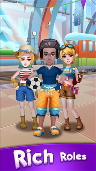 地铁公主跑酷图1