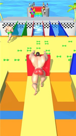 肌肉甜心游戏苹果版(Muscle Race 3D)图3