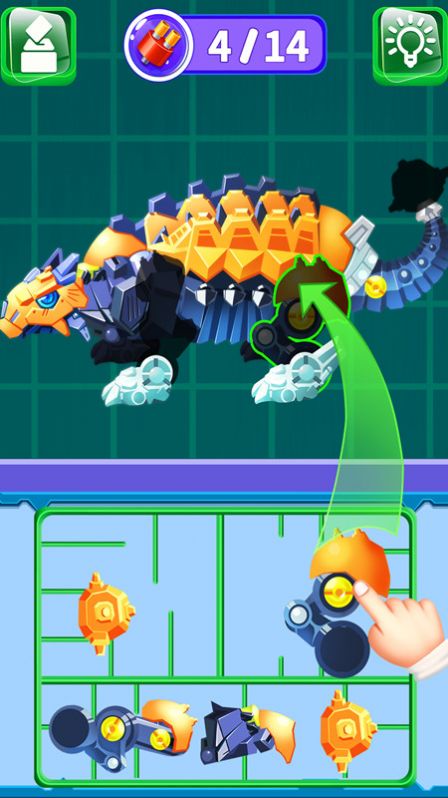 模型拼装大师之恐龙组合图3