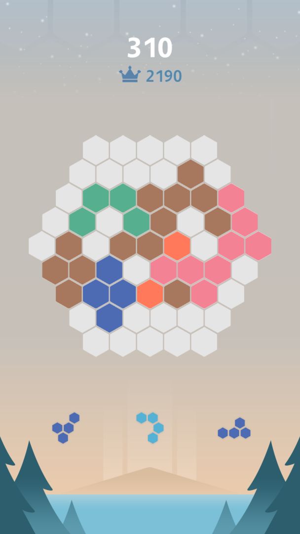 方块:六边形拼图图4