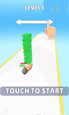 卷钱跑酷手游(Race for Money)图2