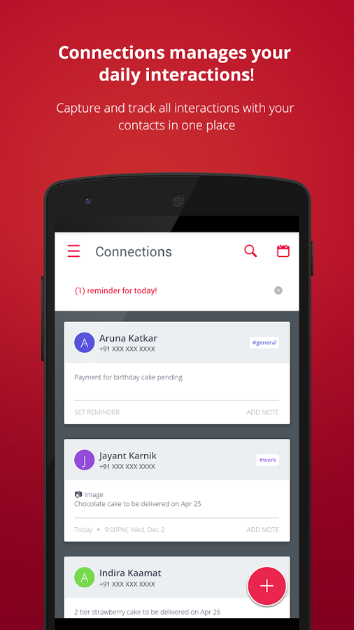 Connections 联系人管理图4
