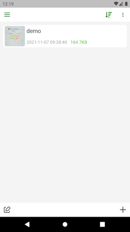 随手写EasyNote安卓版图1