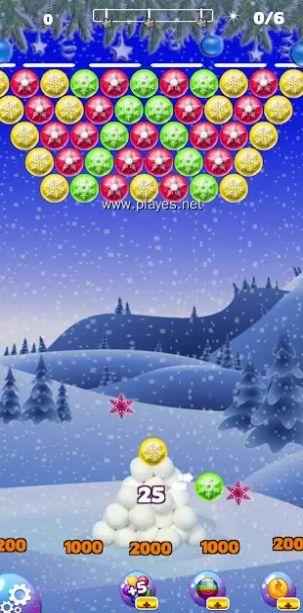 超级冰霜泡泡游戏(Super Frosty Bubble Games)图2