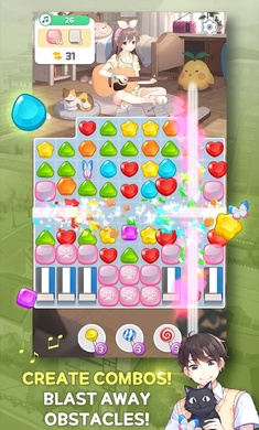 吉他少女三消图1