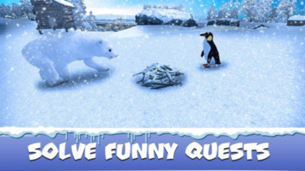 Penguin Fly : The Moon图3