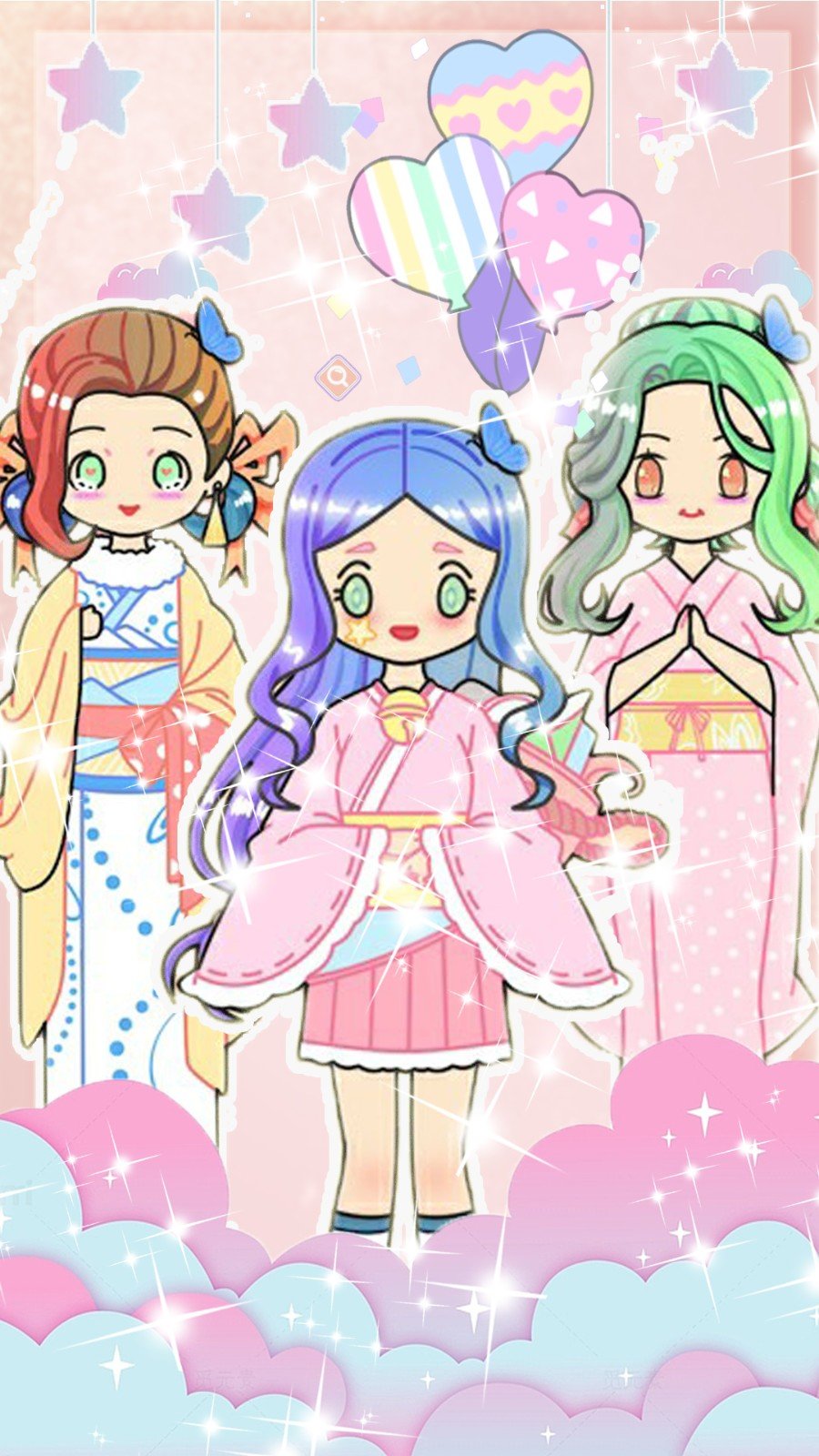 完美五官装扮娃娃图1