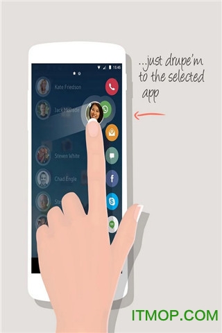 Drupe通讯录中文版图2