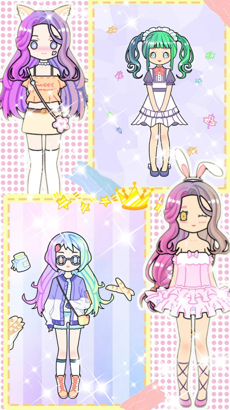 完美五官装扮娃娃图2