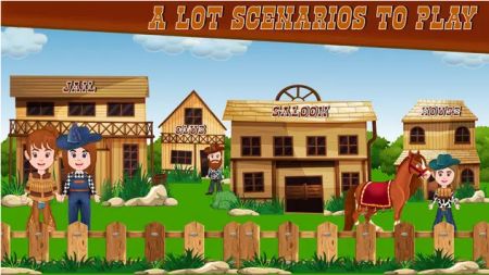 假装玩牛仔世界Pretend Cowboy myTown 假装玩牛仔世界Pretend Cowboy myTown