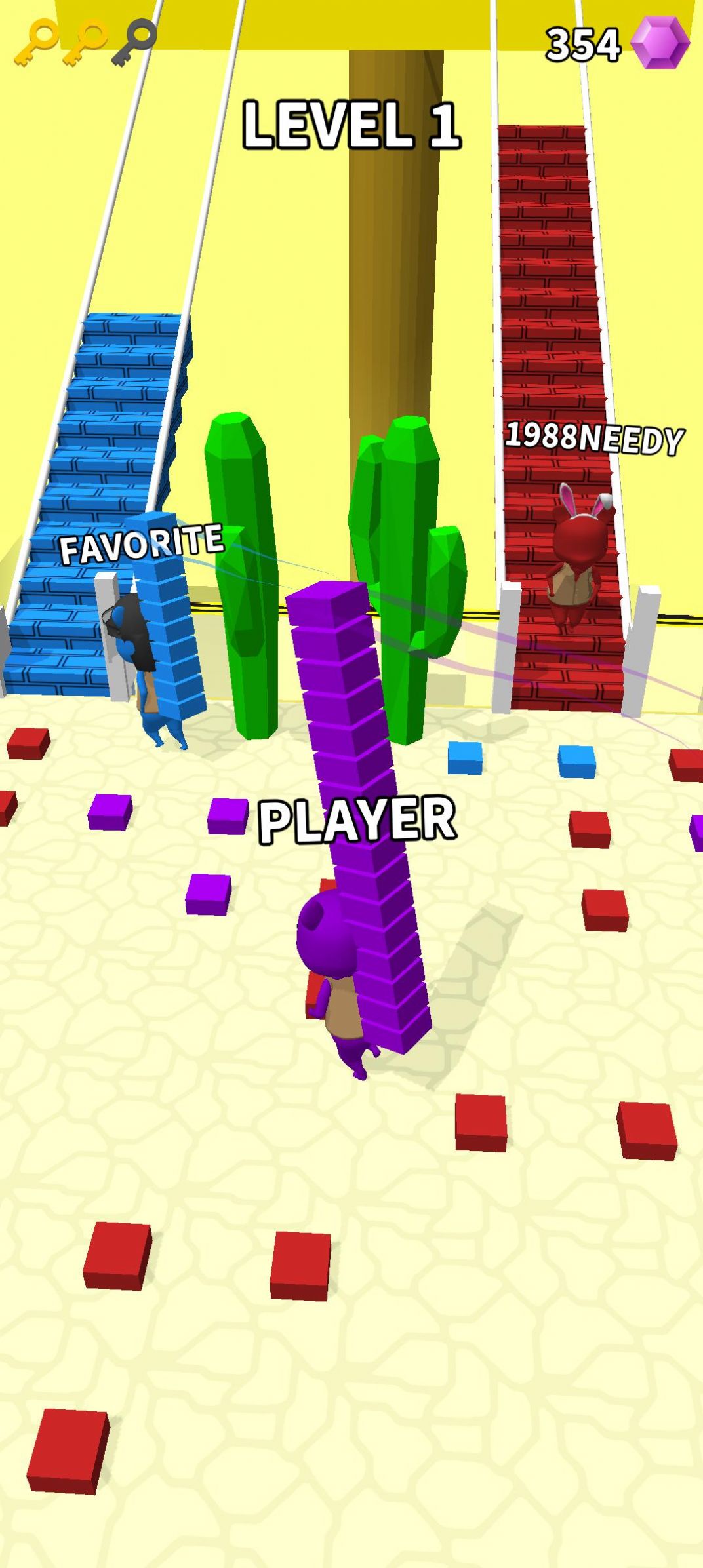 叠楼梯跑酷(Stair Stack Run)图3