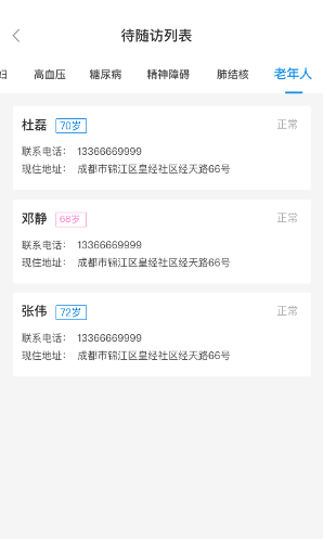 公卫管理系统图2