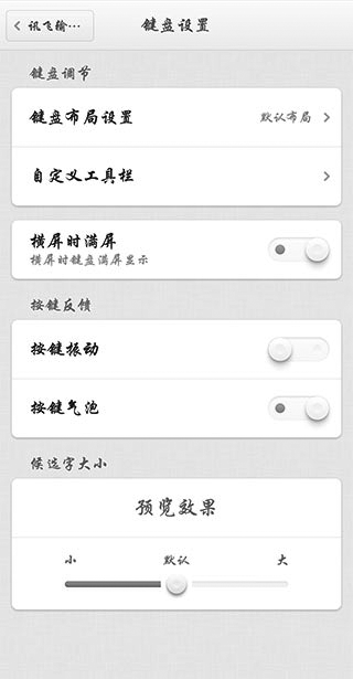 讯飞输入法 Smartisan 定制版图2