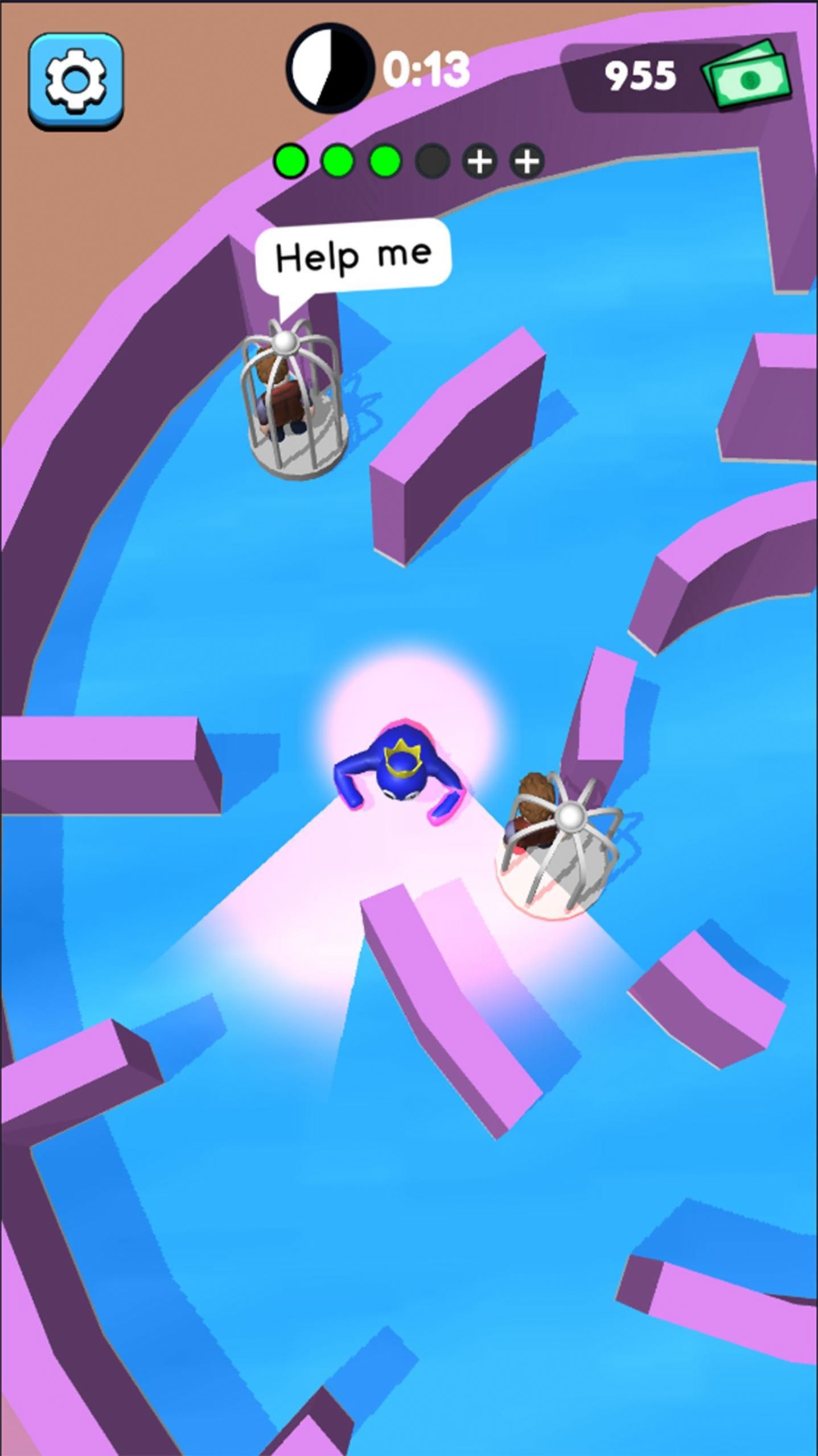 蓝色怪物捉迷藏(Rainbow Hide and Seek)图1