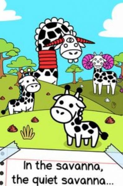 长颈鹿进化Giraffe Evolution