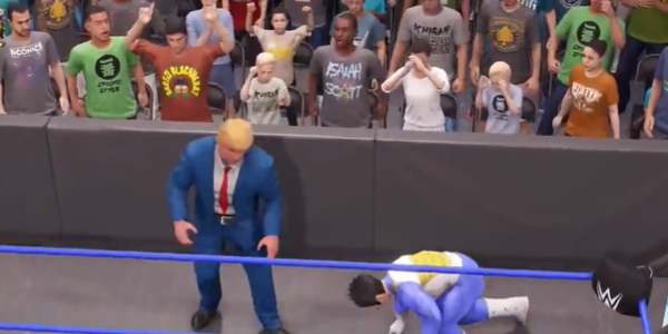 健美摔跤大战图5