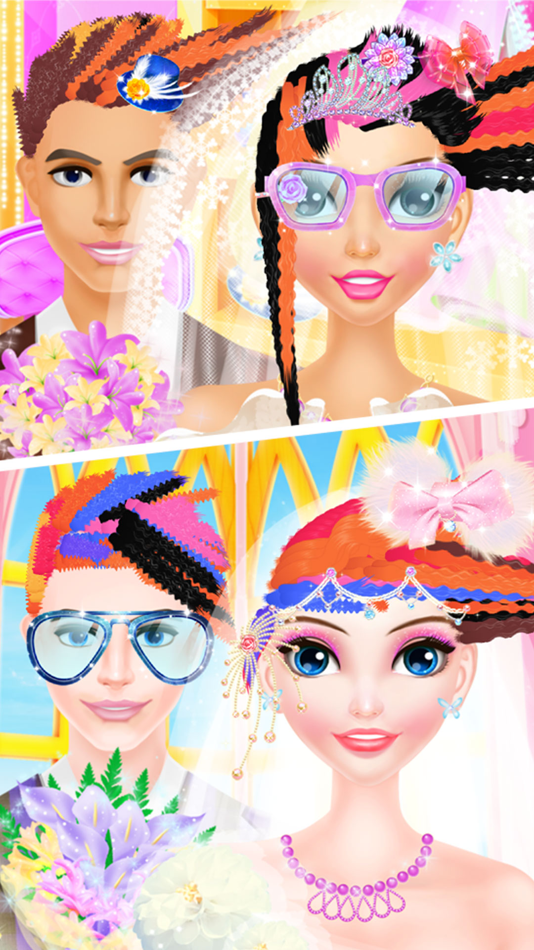 疯狂婚礼发型设计图5