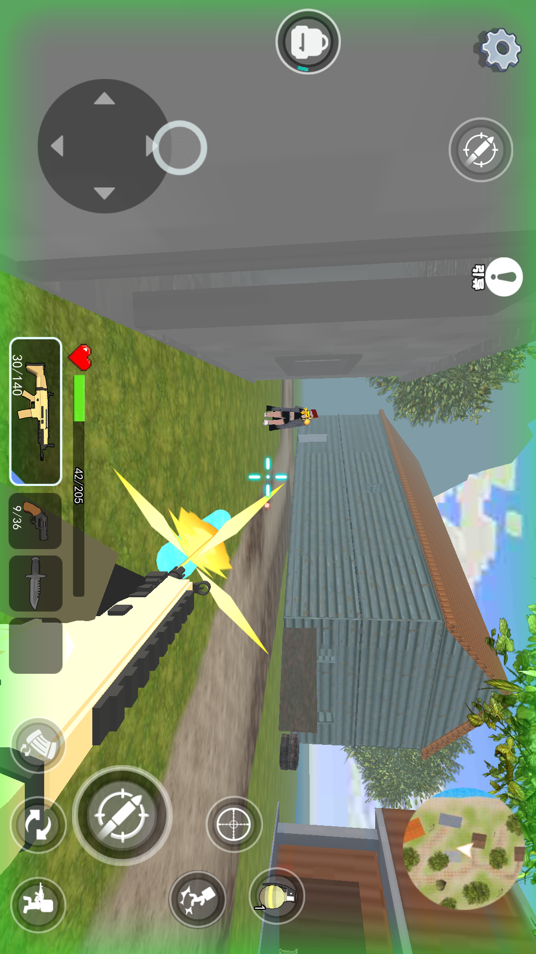 空岛吃鸡沙盒图2