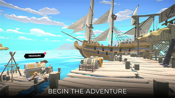 海盗入侵手机版(Pirate World Ocean Break)图1