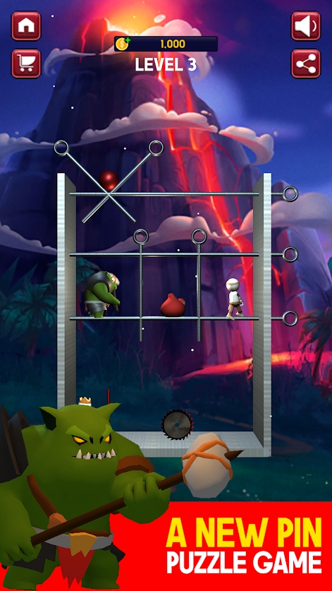 英雄拯救别针(Hero Rescue- Pin Puzzle King)图3