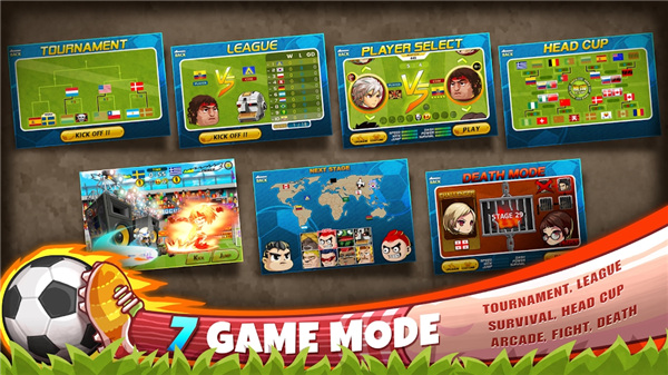 暴力足球最新版(Head Soccer)图1