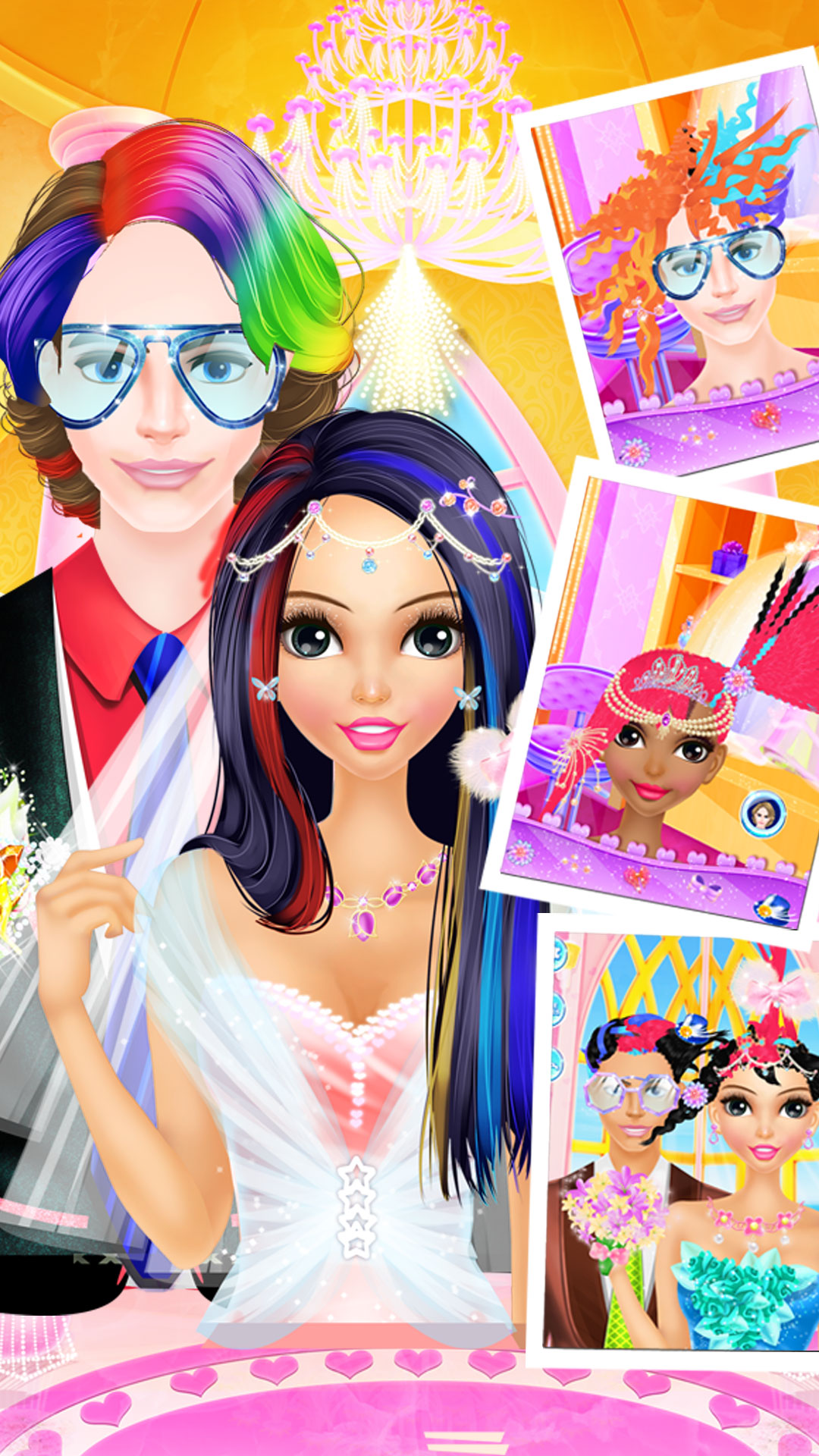 疯狂婚礼发型设计图4