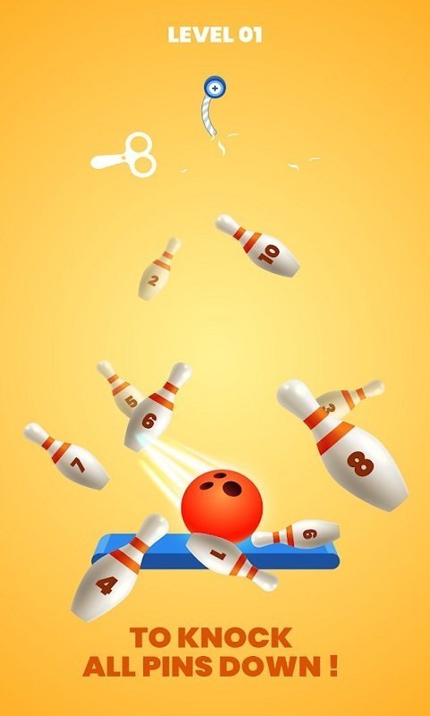 保龄球闯关Tricky Bowling