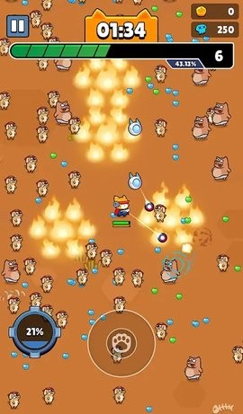 Hyper Kat Hero: Survival Zone图3