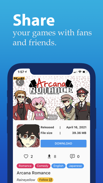 Kocho视觉小说制作软件app