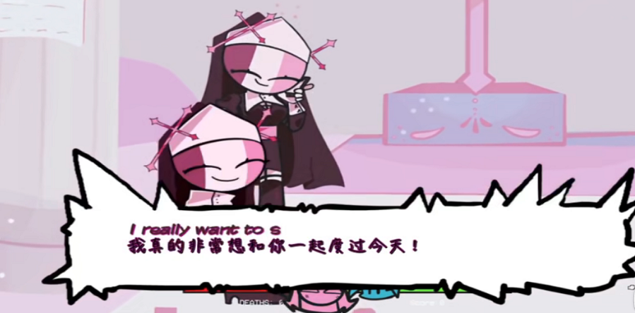 fnf修女模组(Friday Night Funkin)图2