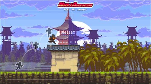 像素忍者跑酷Ninja Saizou图4