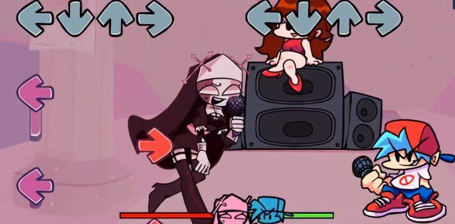 fnf修女模组(Friday Night Funkin)图3