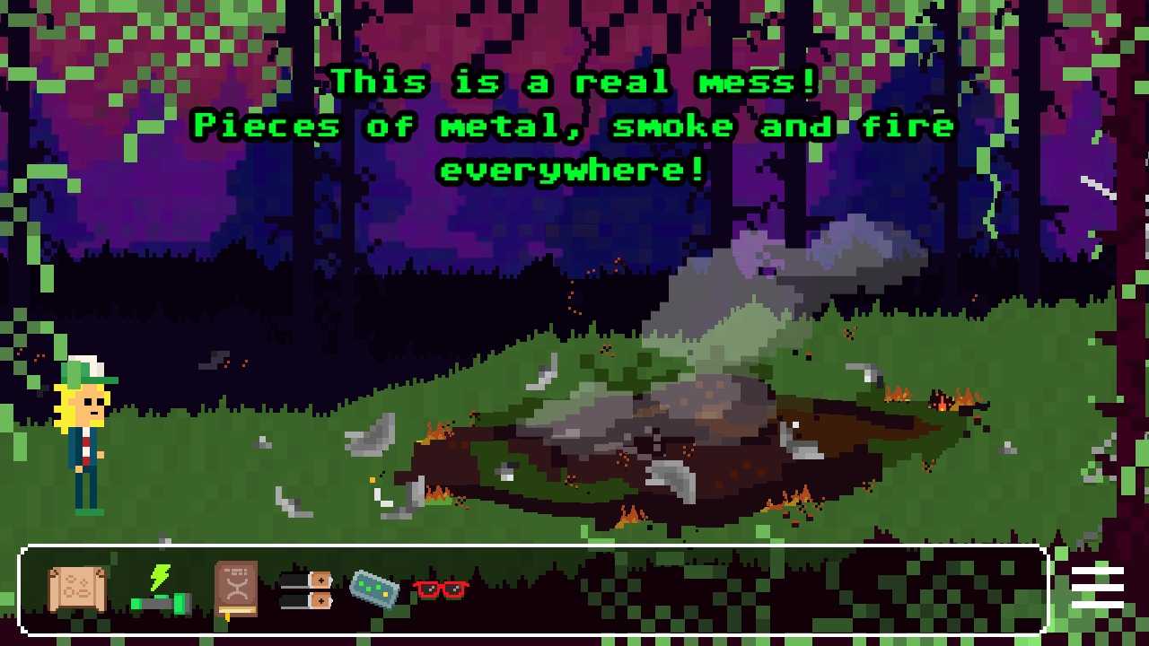 森林山上的奇异夏天