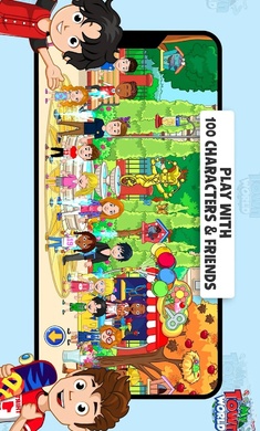 我的城镇时间停止时桃子移植版免费手机版图3