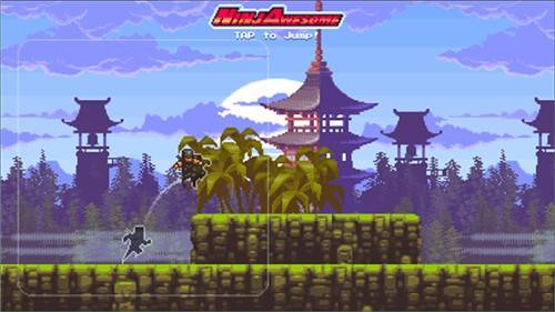 像素忍者跑酷Ninja Saizou图3