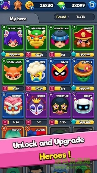 英雄口袋竞争游戏(HEROES)图2