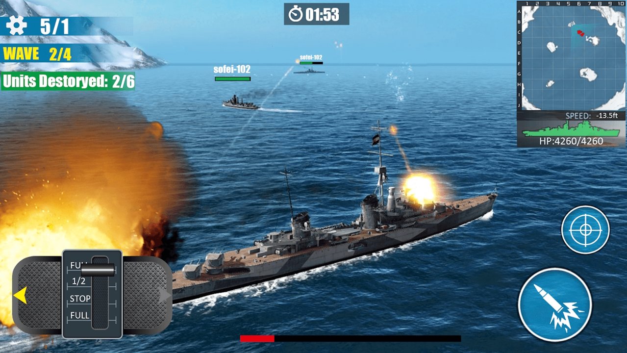 Navy Shoot Battle(海军射击战手游)图4